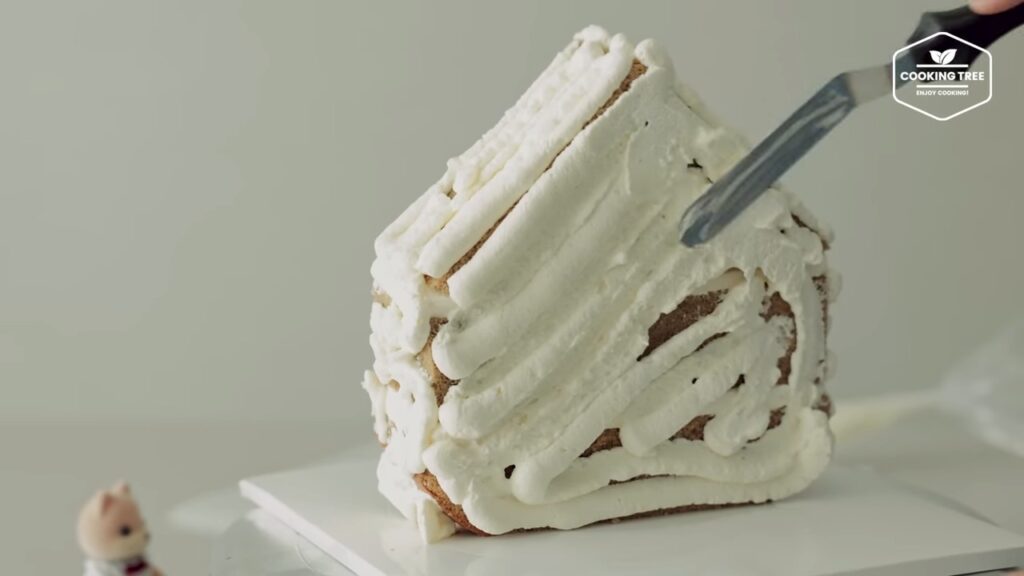 House shaped Tiramisu Cake Recipe