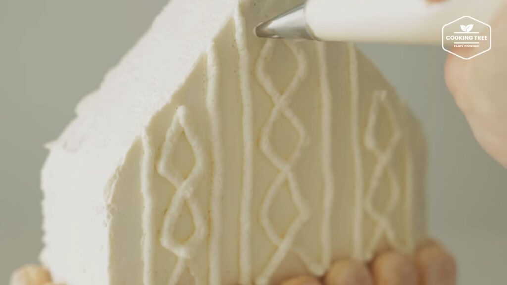 House shaped Tiramisu Cake Recipe