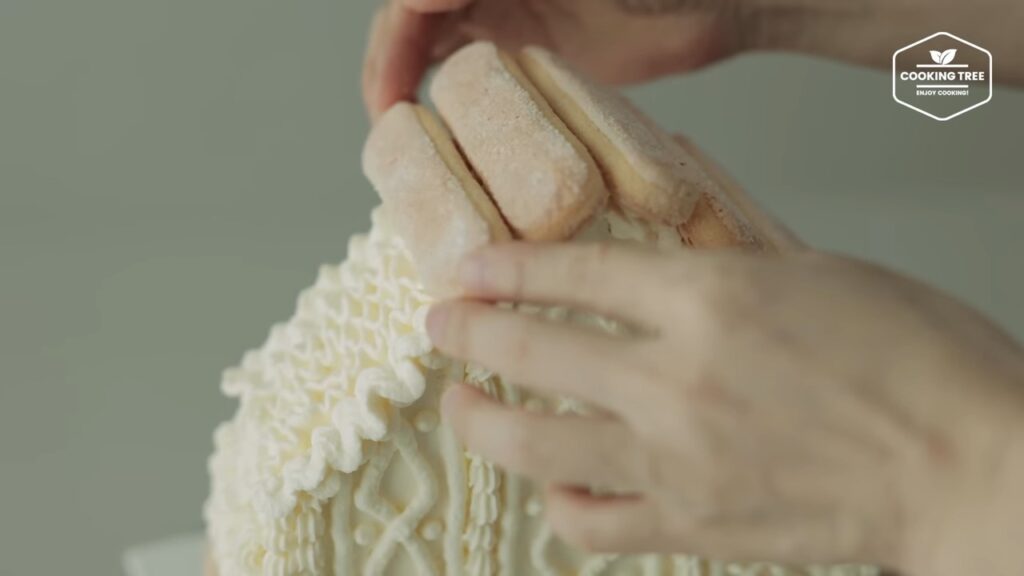 House shaped Tiramisu Cake Recipe