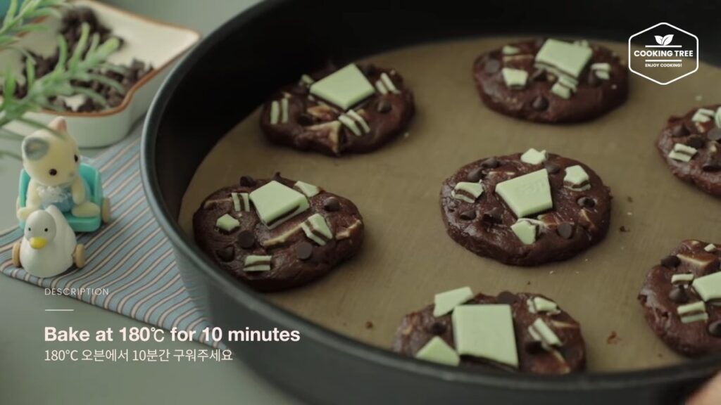 Mint Chocolate Chip Cookies Recipe Cooking tree