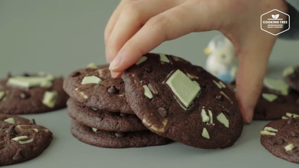 Mint Chocolate Chip Cookies Recipe Cooking tree