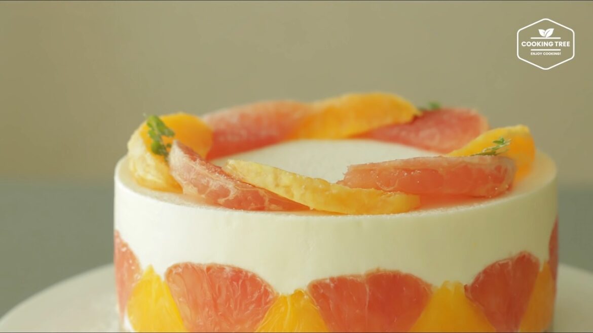No Bake Grapefruit Orange Cheesecake Recipe Cooking tree No Bake Grapefruit Orange Cheesecake Recipe Cooking tree