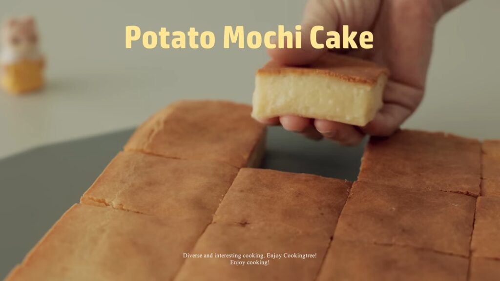 Potato Mochi Cake Gluten Free Glutinous Rice Cake Recipe