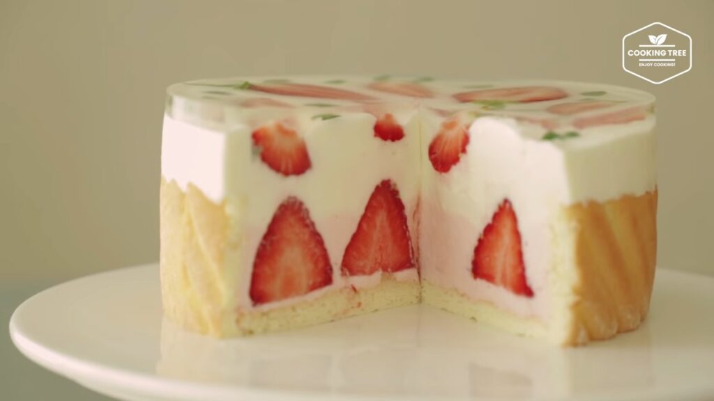 Strawberry Charlotte Cake Recipe Cooking tree