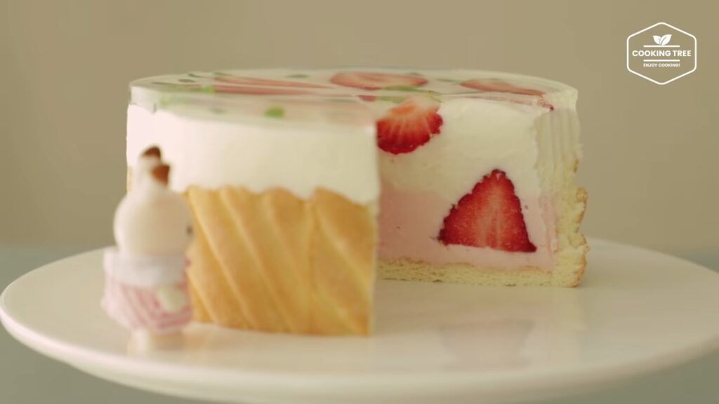 Strawberry Charlotte Cake Recipe Cooking tree