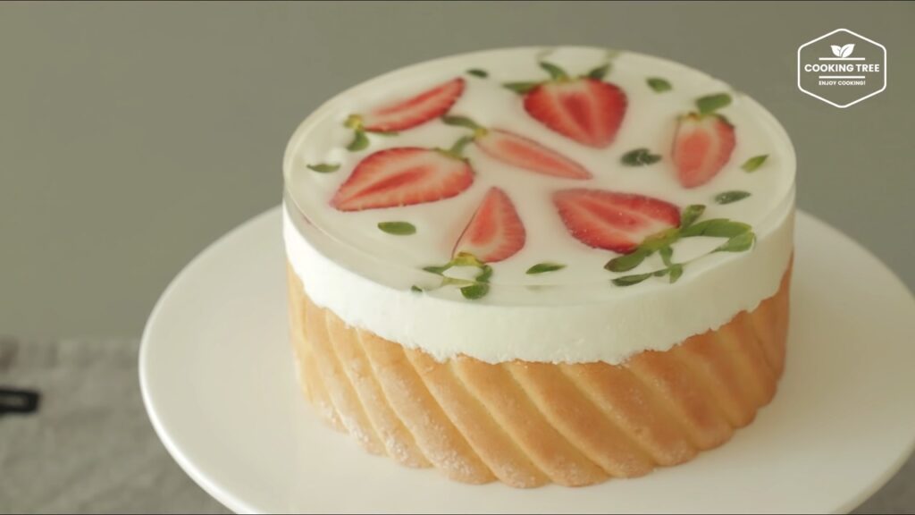 Strawberry Charlotte Cake Recipe Cooking tree