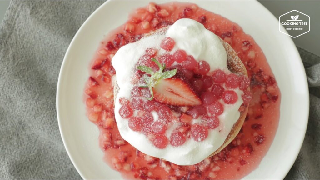 Strawberry Souffle Pancake Recipe Cooking tree