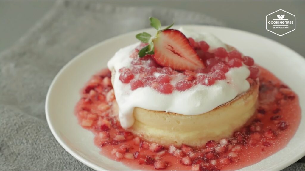 Strawberry Souffle Pancake Recipe Cooking tree