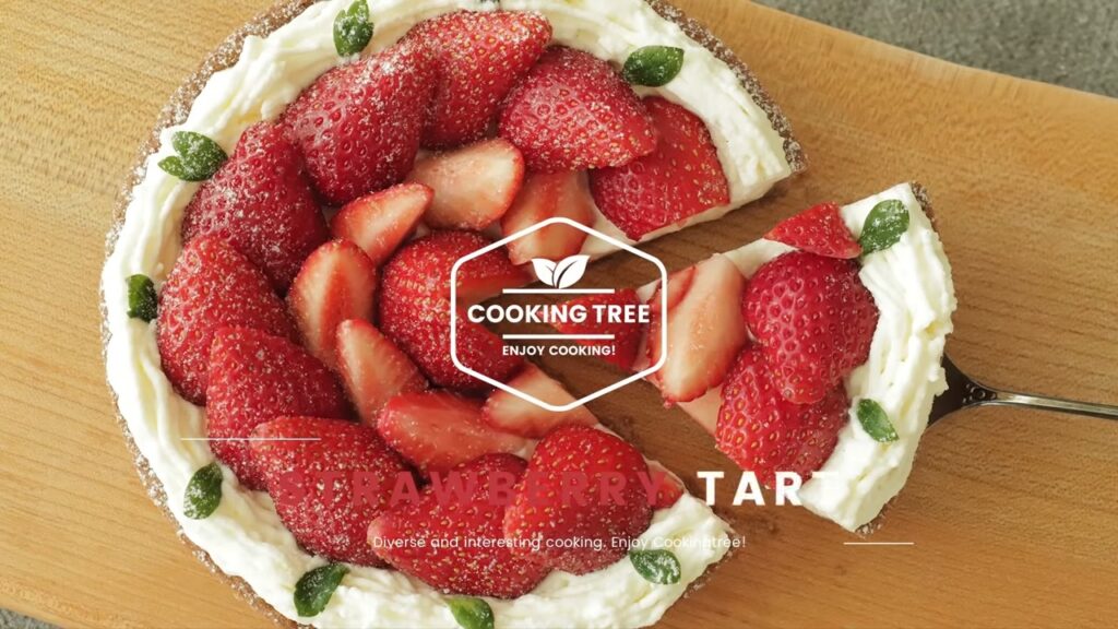Strawberry Tart Recipe Cooking tree
