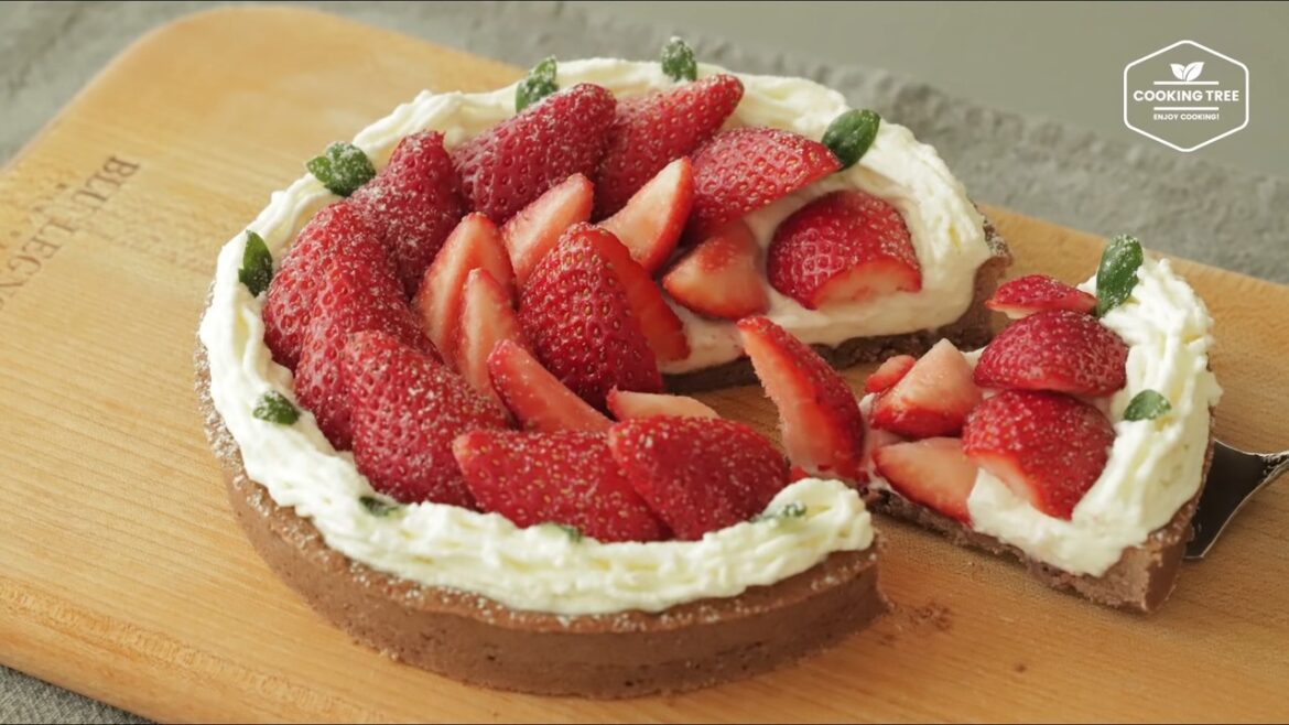 Strawberry Tart Recipe Cooking tree