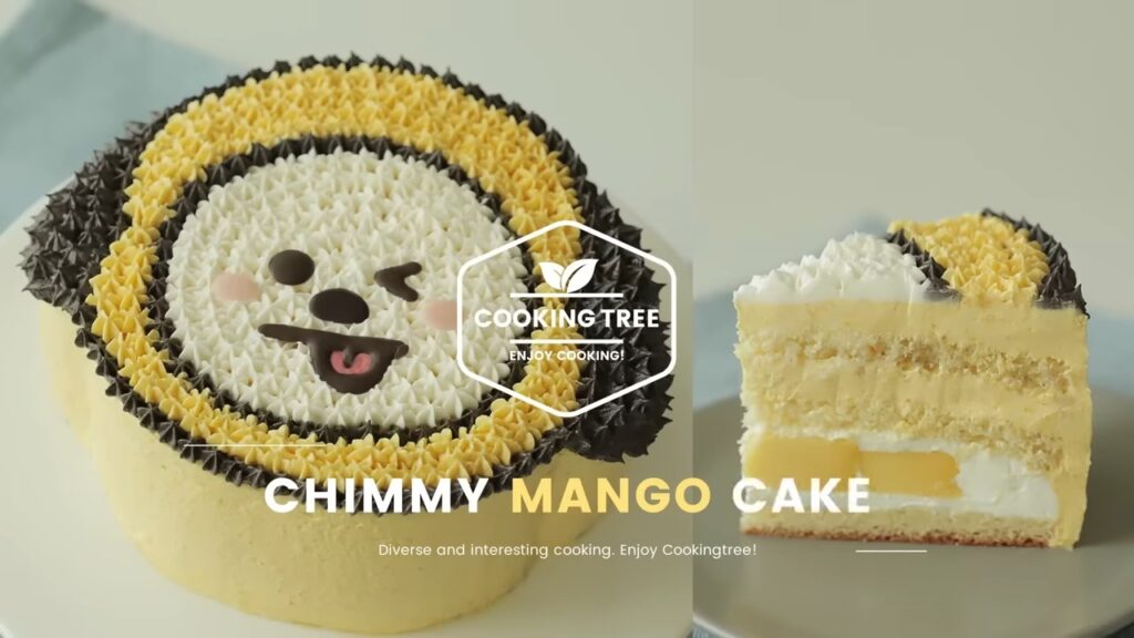 BTS Jimin CHIMMY Mango Cake Recipe Cooking tree