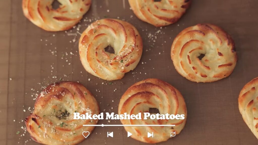 Baked Mashed Potatoes Recipe Cooking tree