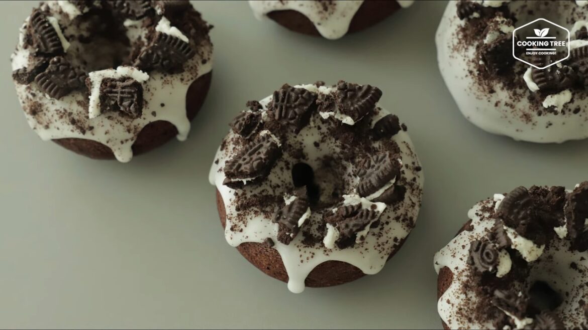 Baked Oreo Donuts Recipe Cooking tree Baked Oreo Donuts Recipe Cooking tree