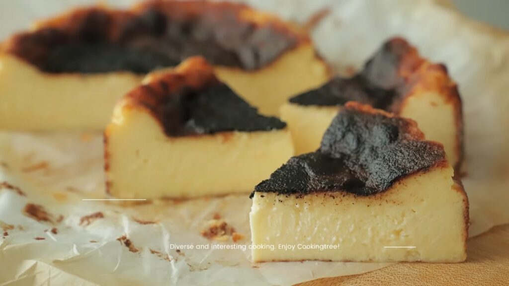 Basque Burnt Cheesecake Recipe Cooking tree