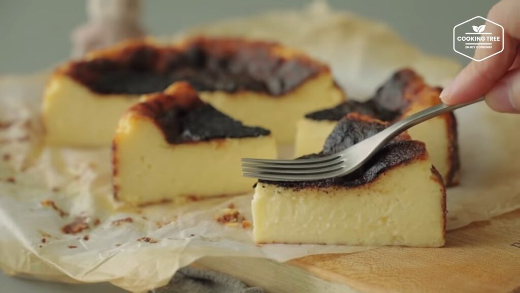 Basque Burnt Cheesecake Recipe Cooking tree