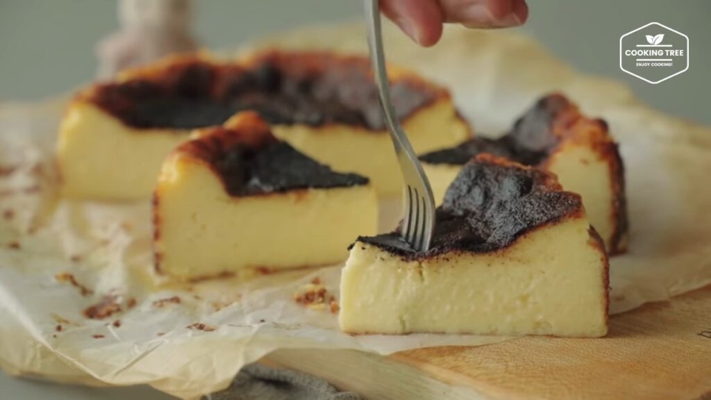 Basque Burnt Cheesecake Recipe Cooking tree