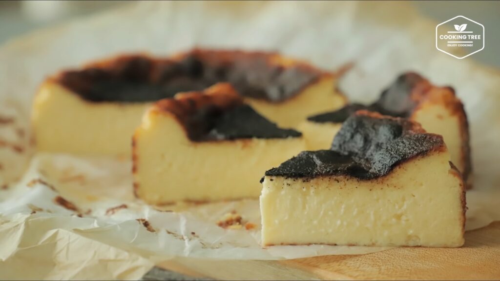 Basque Burnt Cheesecake Recipe Cooking tree