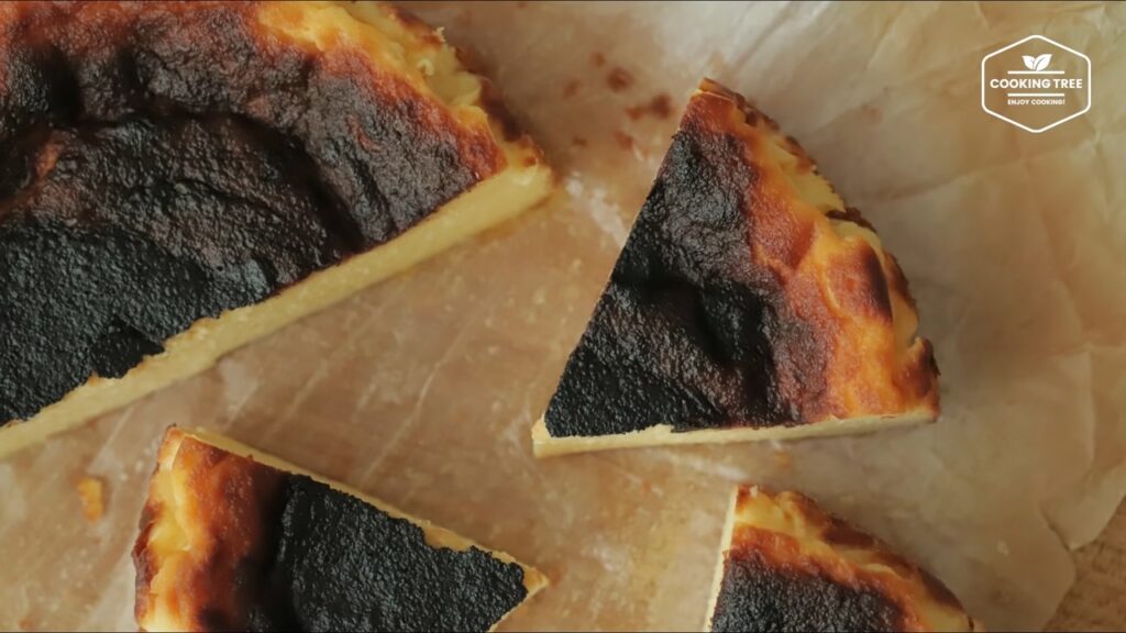 Basque Burnt Cheesecake Recipe Cooking tree