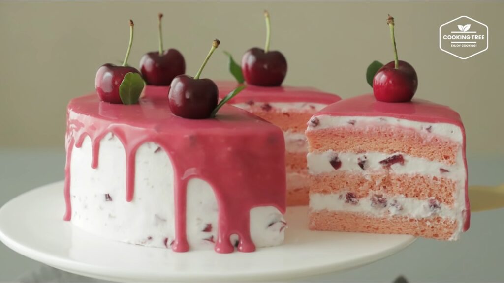 Cherry Cake Recipe Cooking tree