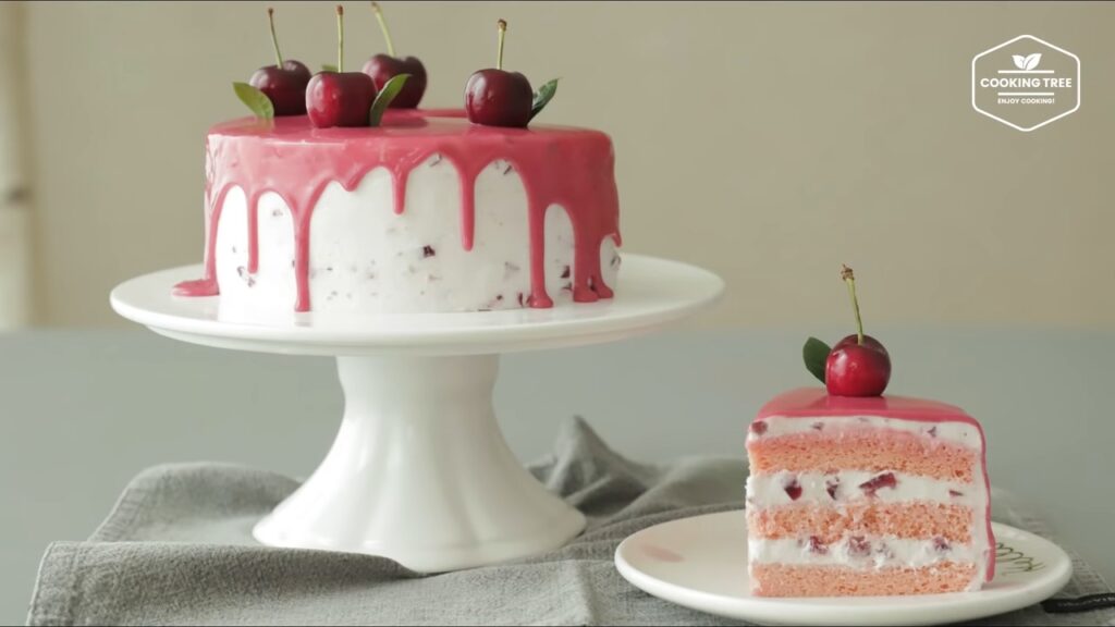 Cherry Cake Recipe Cooking tree