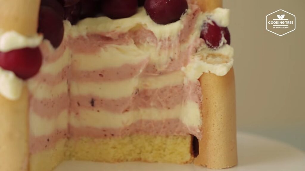 Cherry Charlotte Cake Recipe Cooking tree