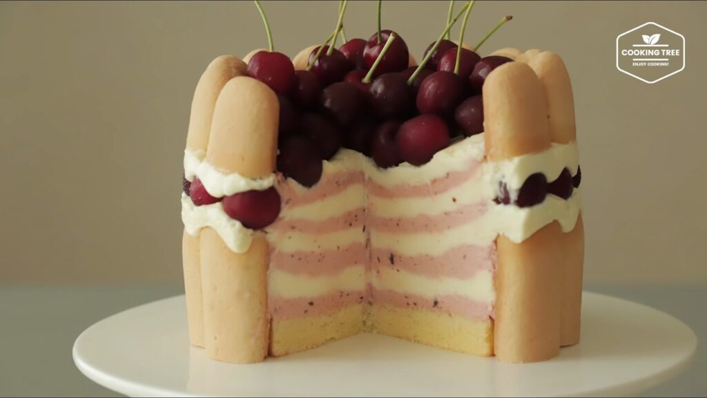 Cherry Charlotte Cake Recipe Cooking tree