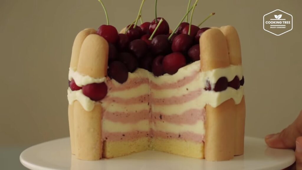 Cherry Charlotte Cake Recipe Cooking tree