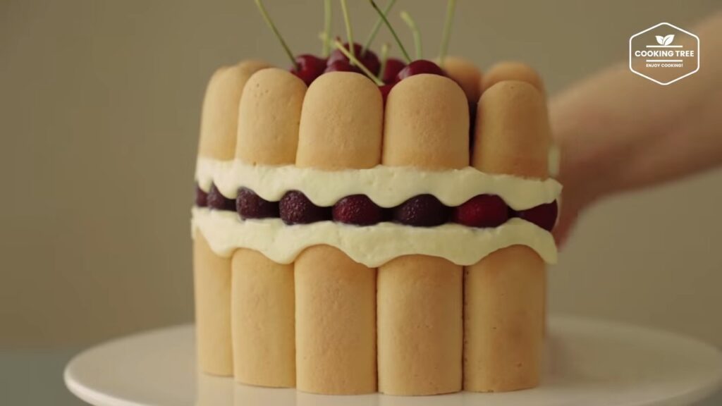 Cherry Charlotte Cake Recipe Cooking tree