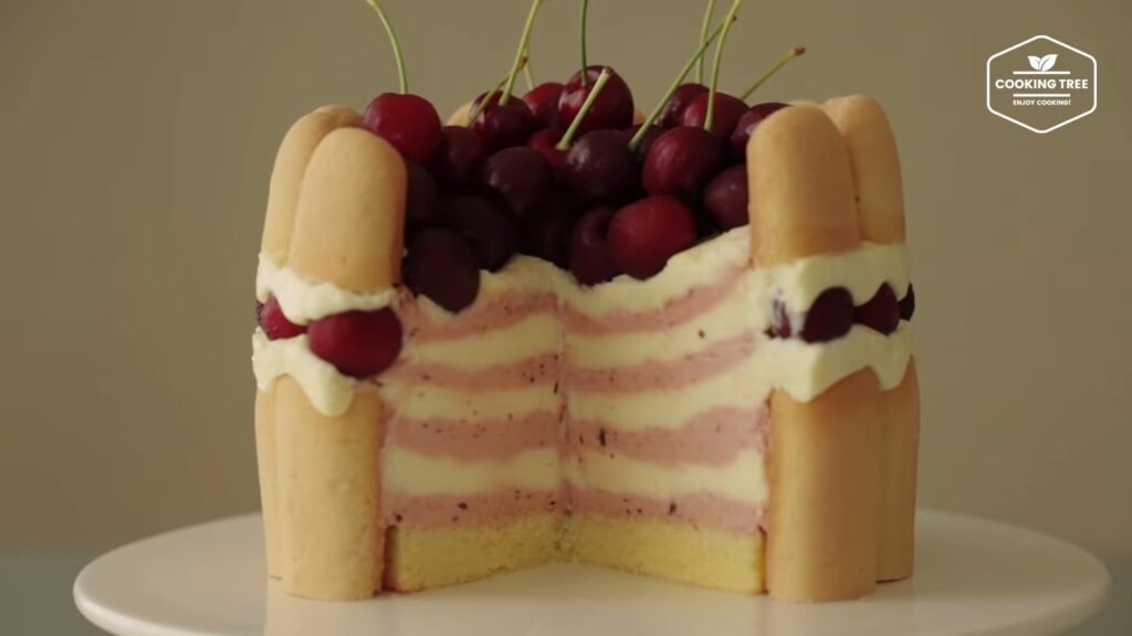 Cherry Charlotte Cake Recipe Cooking tree