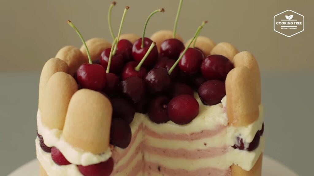 Cherry Charlotte Cake Recipe Cooking tree