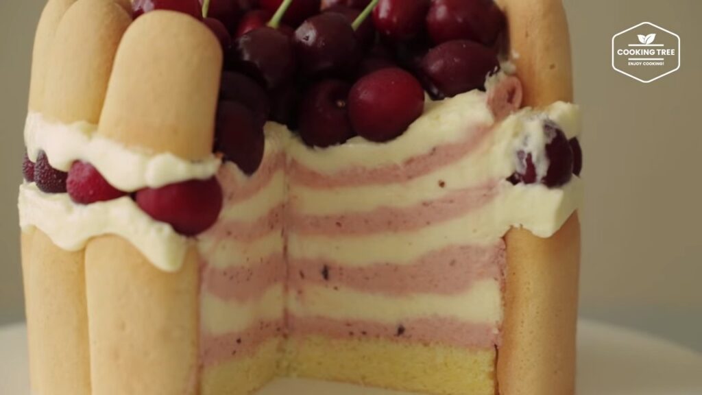 Cherry Charlotte Cake Recipe Cooking tree