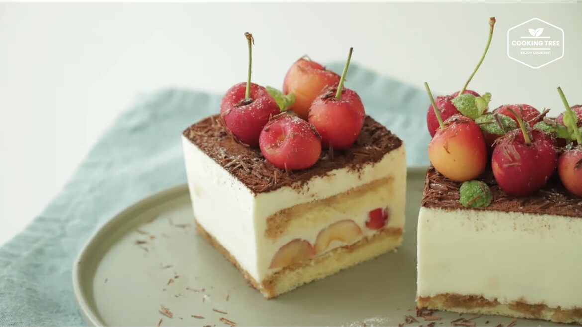 Cherry Tiramisu Recipe Cooking tree