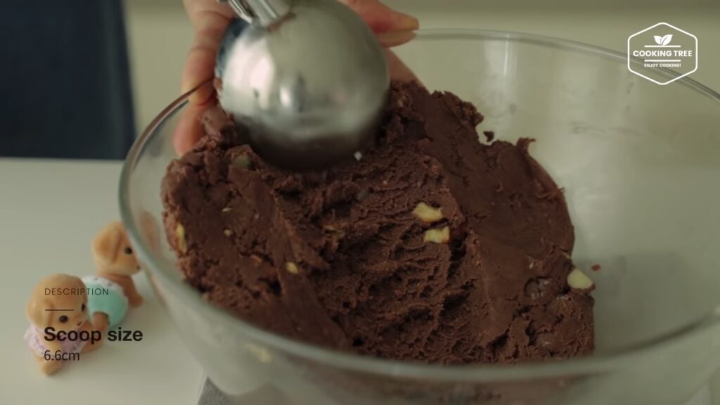 Chocolate Chip Ice cream Scoop Cookies Cooking tree