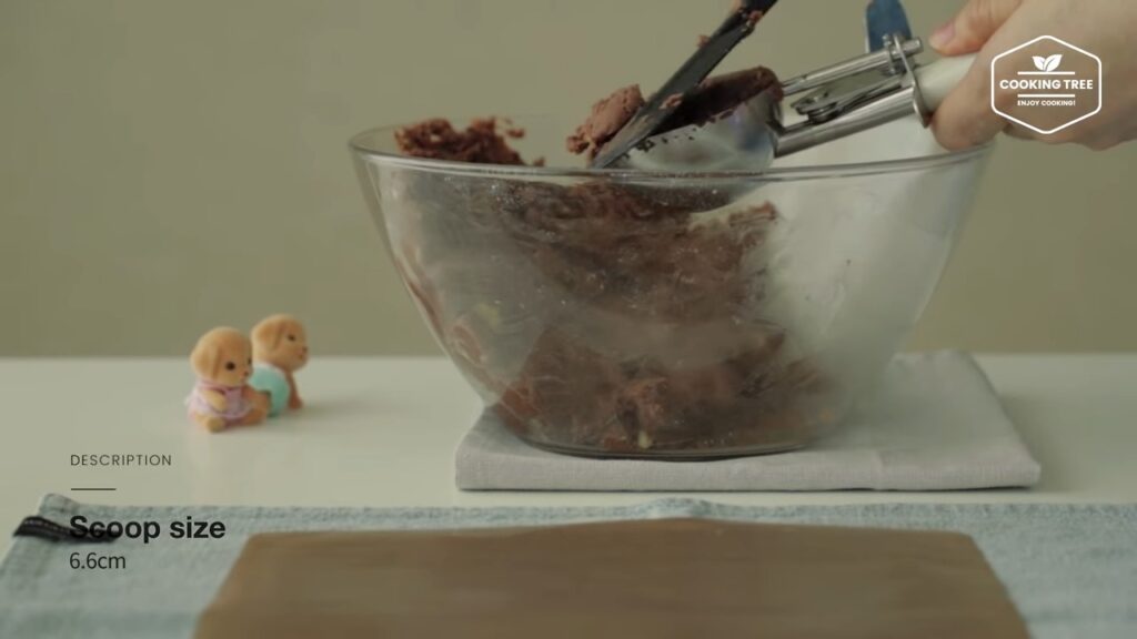 Chocolate Chip Ice cream Scoop Cookies Cooking tree