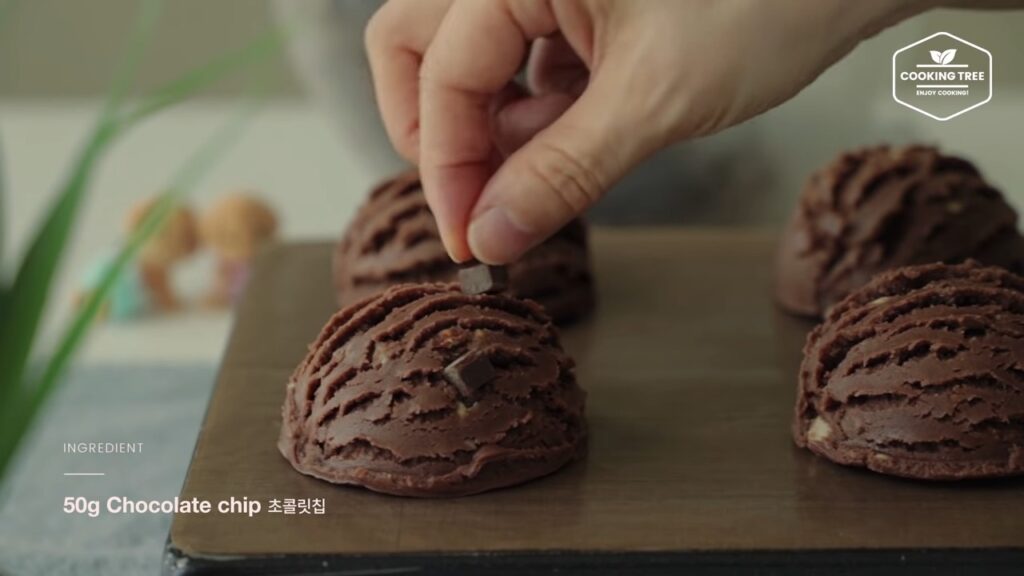 Chocolate Chip Ice cream Scoop Cookies Cooking tree