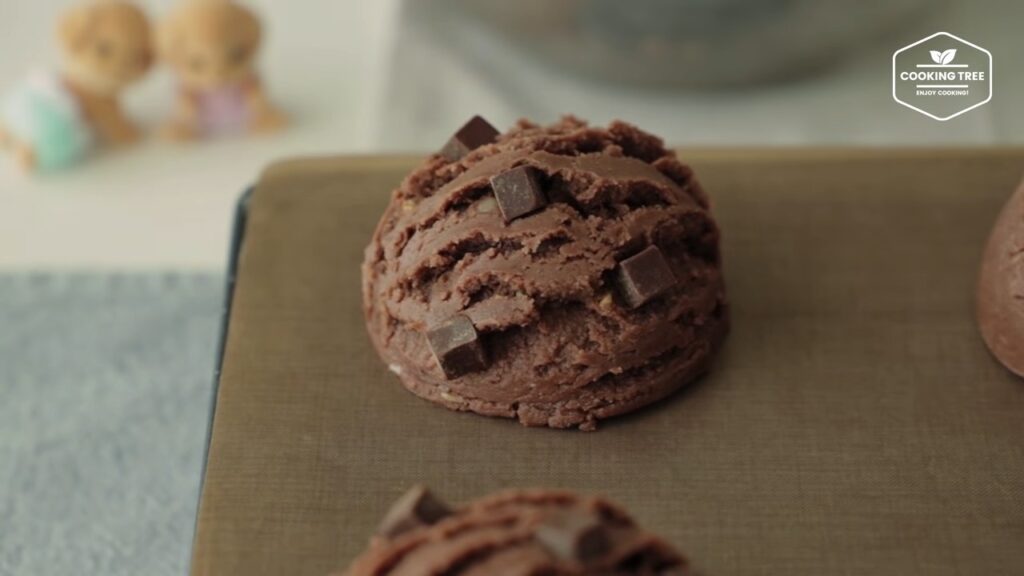 Chocolate Chip Ice cream Scoop Cookies Cooking tree