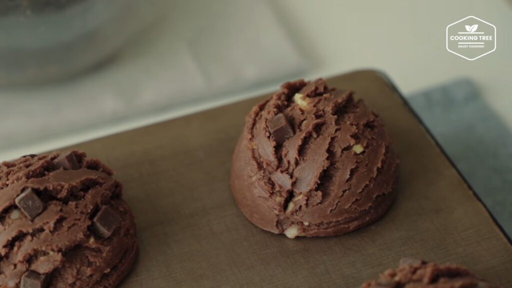 Chocolate Chip Ice cream Scoop Cookies Cooking tree