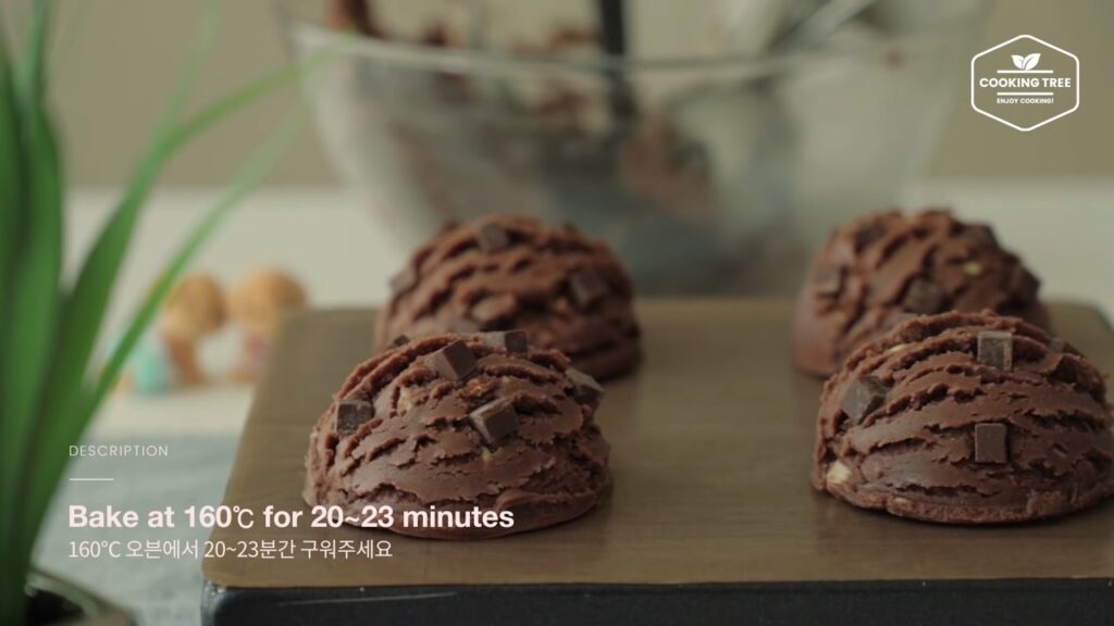 Chocolate Chip Ice cream Scoop Cookies Cooking tree