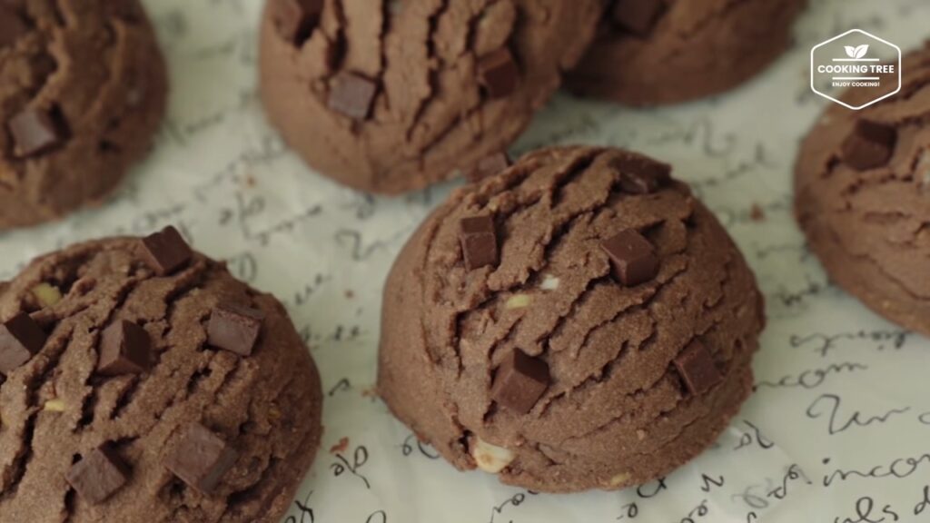 Chocolate Chip Ice cream Scoop Cookies Cooking tree