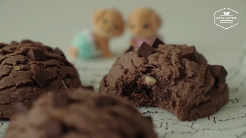 Chocolate Chip Ice cream Scoop Cookies Cooking tree