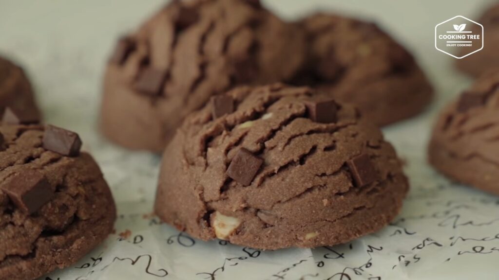 Chocolate Chip Ice cream Scoop Cookies Cooking tree
