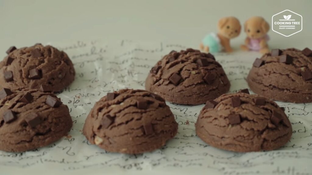 Chocolate Chip Ice cream Scoop Cookies Cooking tree
