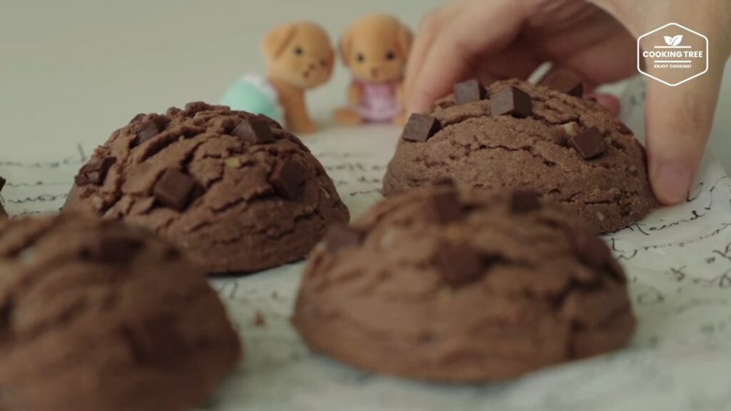 Chocolate Chip Ice cream Scoop Cookies Cooking tree