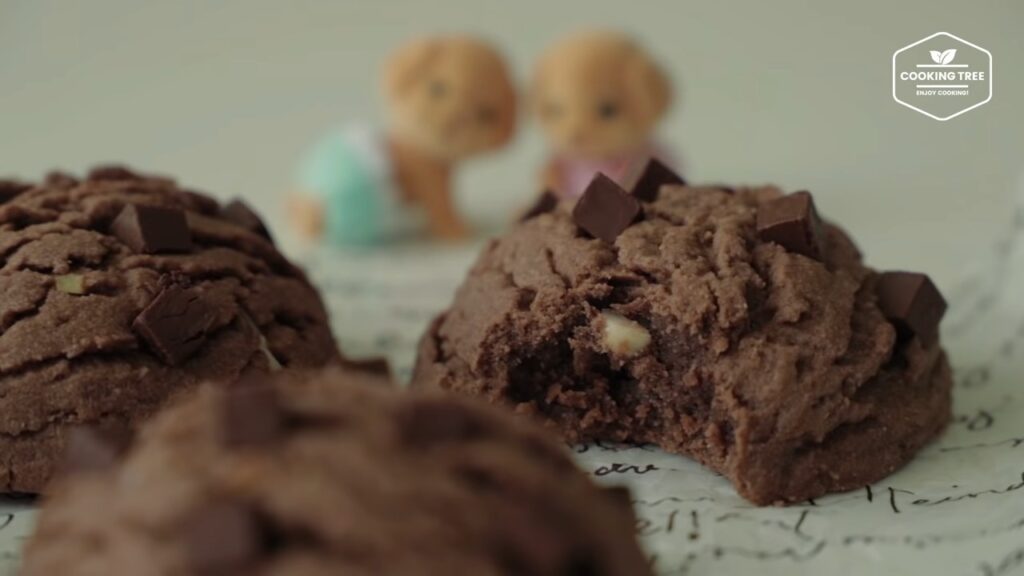 Chocolate Chip Ice cream Scoop Cookies Cooking tree