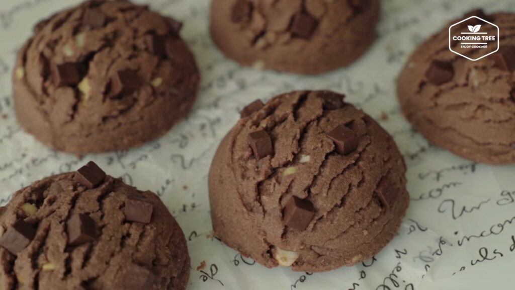 Chocolate Chip Ice cream Scoop Cookies Cooking tree