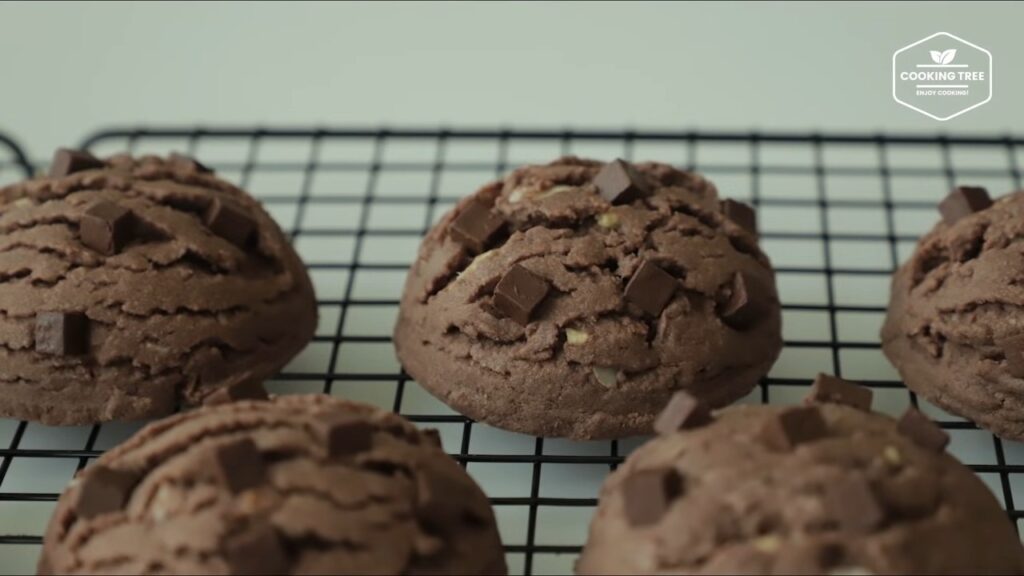 Chocolate Chip Ice cream Scoop Cookies Cooking tree