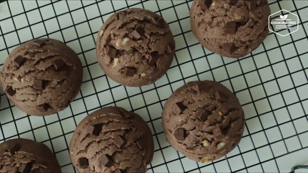 Chocolate Chip Ice cream Scoop Cookies Cooking tree