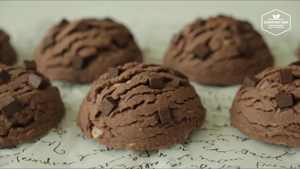 Chocolate Chip Ice cream Scoop Cookies Cooking tree