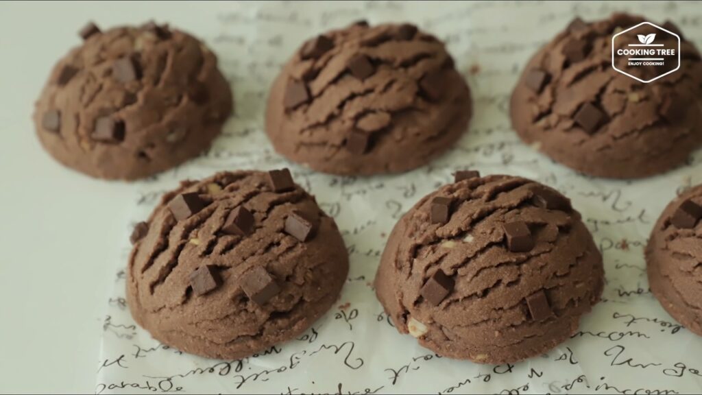Chocolate Chip Ice cream Scoop Cookies Cooking tree