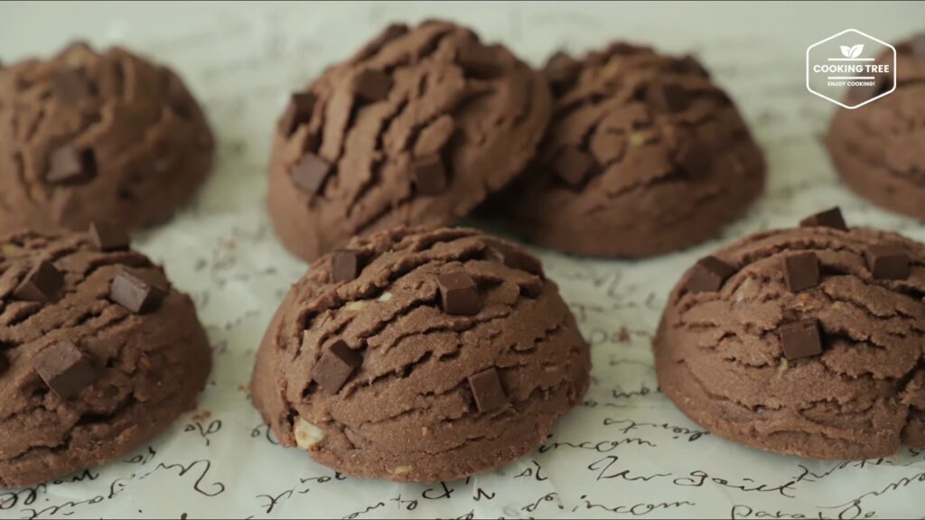 Chocolate Chip Ice cream Scoop Cookies Cooking tree